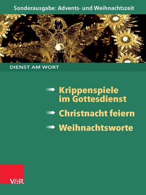 cover image of Dienst am Wort Sonderausgabe Advents- und Weihnachtszeit